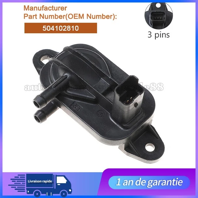 Capteur de pression des gaz d'echappement Audi A4 B7 | prix dans AUTODOC