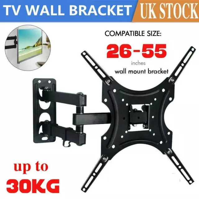 TV Wall Mount Bracket Tilt VARIOUS 32 40 42 50 55 60 70 80 Inch LED LCD Screen