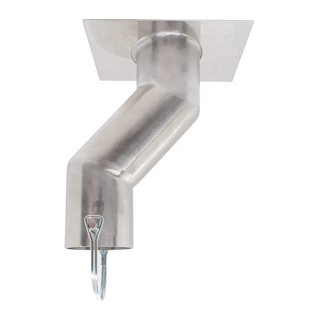 Solution de drainage de chaîne de pluie durable en acier inoxydable avec design