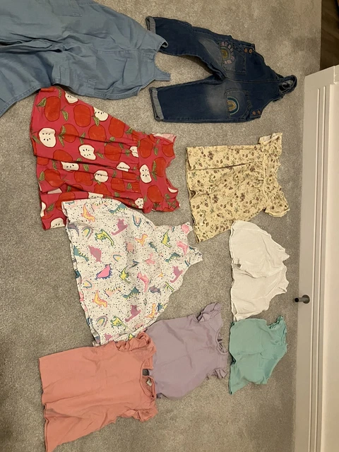 Girls Clothes Bundle Aged 3-4 Years Next / Zara / Disney Various 32 Items large 2