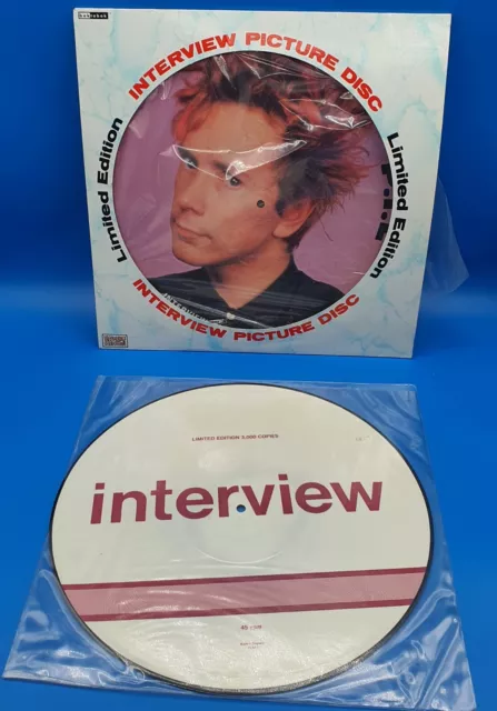 Public Image Ltd (PIL) - 2 x 12" Limited Edition Interview Picture Discs