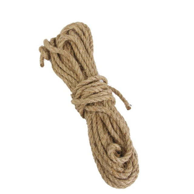 Corde De Jute, Fibre De Chanvre 100 M De Longueur Ficelle D&eacute;corative