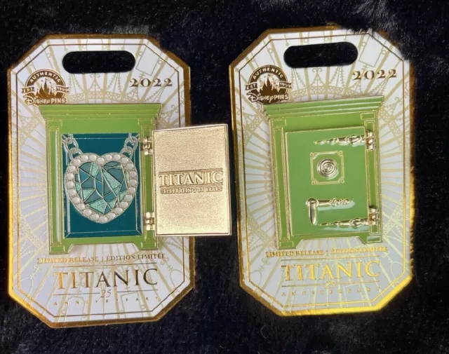 Disney Pin Titanic 25th Anniversary Limited Release