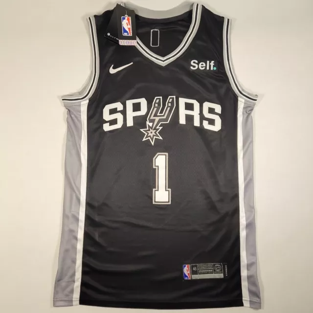 Victor Wembanyama Jersey San Antonio Spurs #1 Embroidered Jersey