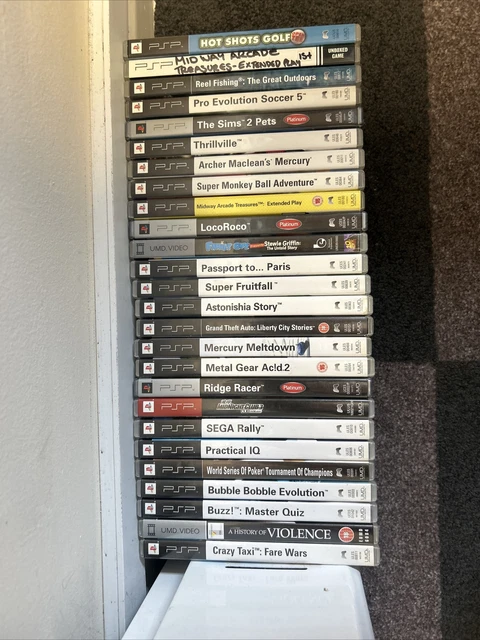 Sony PSP games bundle
