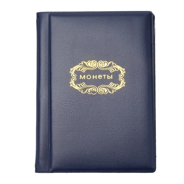 120pcs Coin Album Holders 10 Pages for Coins Collector Penny Collection Nootbook