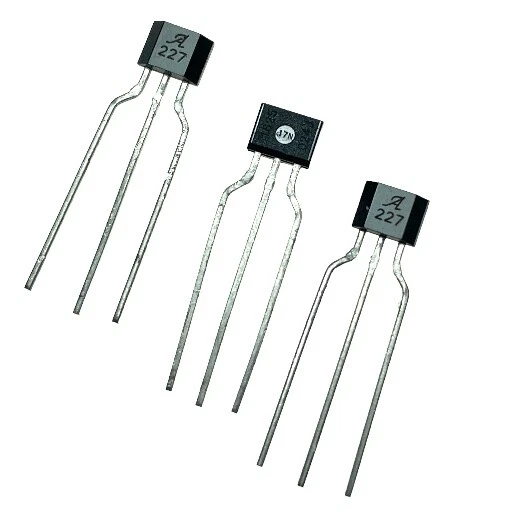 [10pcs] A1227LUA-T Hall Effect Latch High Temperature SIP3