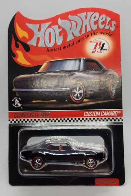 HOT WHEELS RLC 2019 Membership Custom Camaro Red Line Club Exclusive Black 72.24 PicClick AU