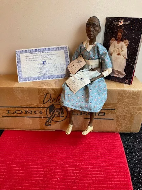 Daddys Long Legs doll "Oma Green & Baby Jessie" Porcelain doll Certificate & Tag
