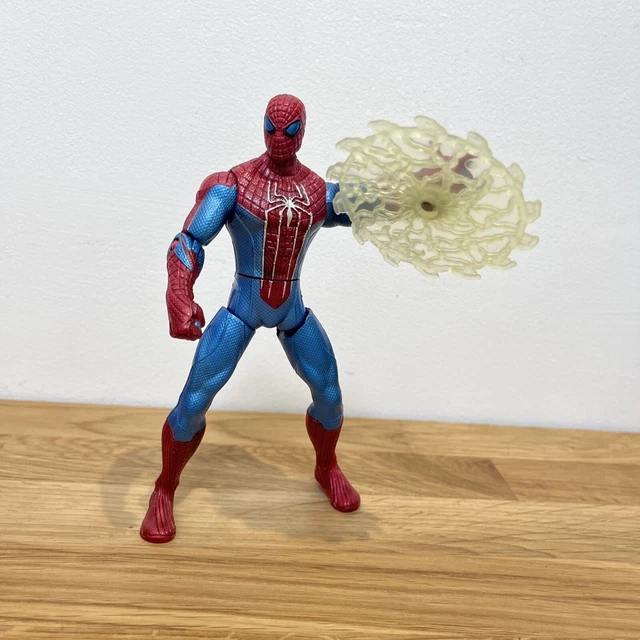 Marvel The Amazing Spider-Man Web Battlers 6" Action Figure w Disc - Hasbro 2012