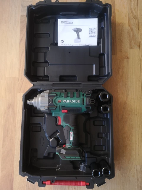 Avvitatore A Percussione Parkside 20V - 400Nm, Con Batteria 4Ah E Caricatore