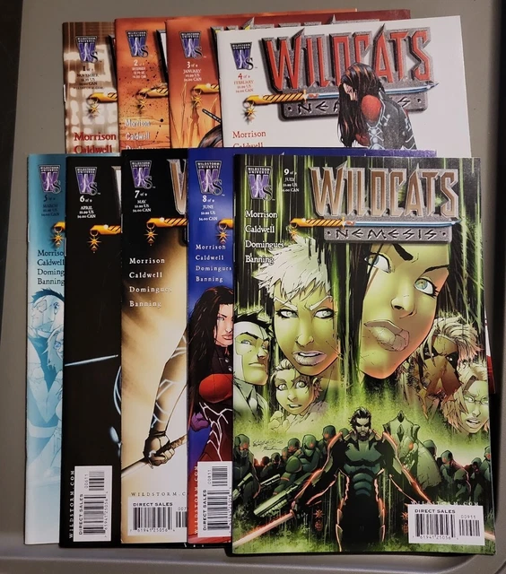WildCATS: NEMESIS: 1-9 - Complete Set (2005-2006) WildStorm Comics Full Run