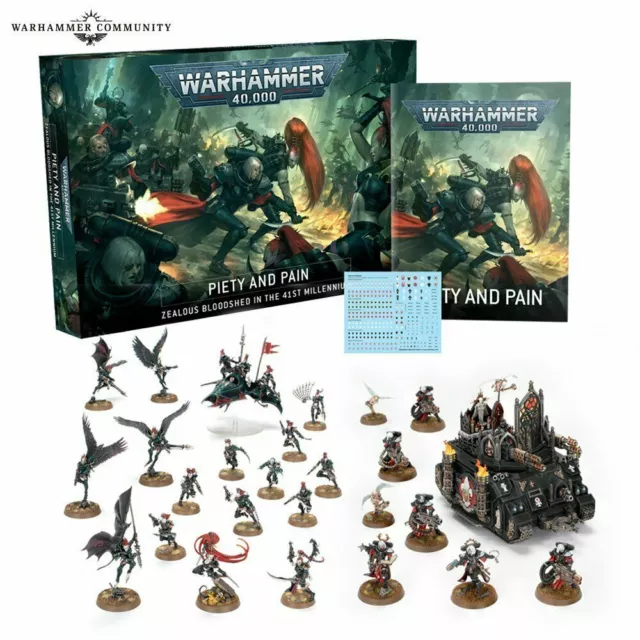 Games Workshop Warhammer 40k Piety and Pain Boxed Game WH40K BNIB Sealed New GW