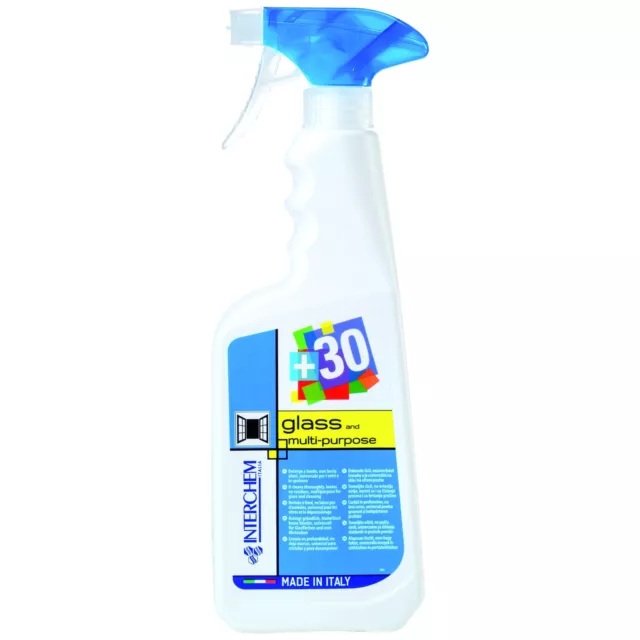 Detergente Lava Vidrio Y Dusting + 30 Multipurpose 750ML Interchem