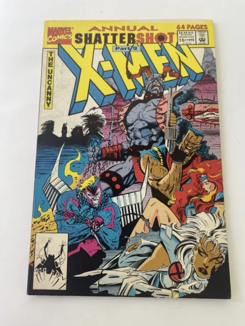 Marvel Comics The Uncanny X-Men Annual Vol 1 No 16 Shattershot Pt 2 Marvel 1992