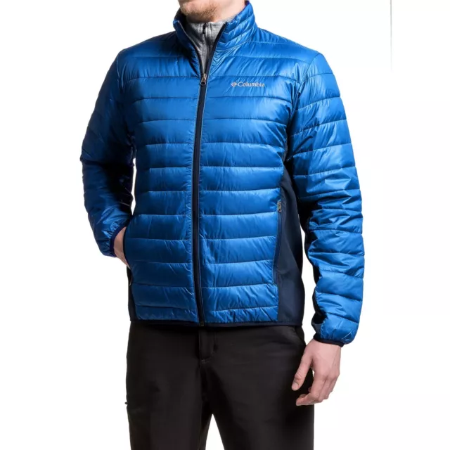 New Men`s Columbia Elm Ridge Hybrid Puffer Jacket Insulated MSRP$160