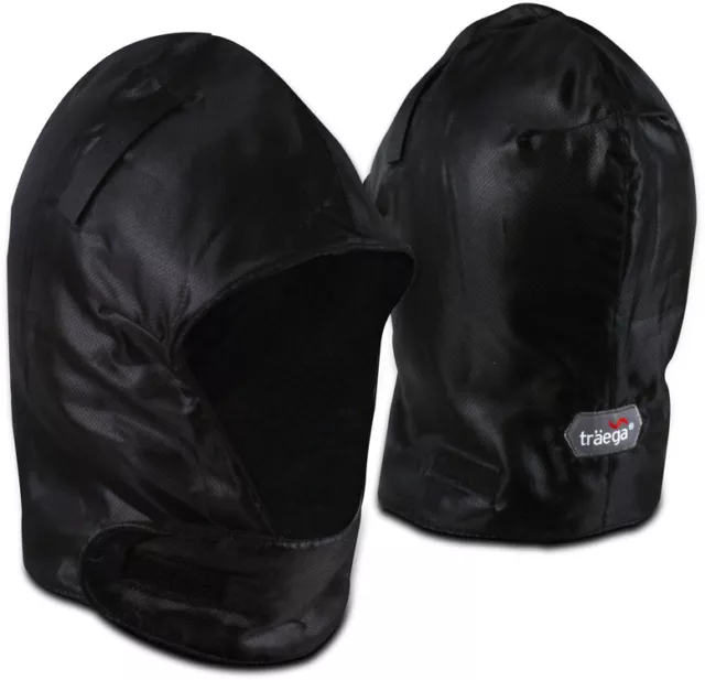 Traega HLT1 Inverno Caldo Impermeabile Thinsulate Casco Cappello Rigido Nero