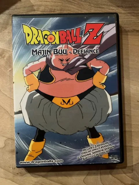 Dragon Ball Z Majin Buu - Defiance DVD Anime Uncut English DBZ 229-231 SSJ3 Goku