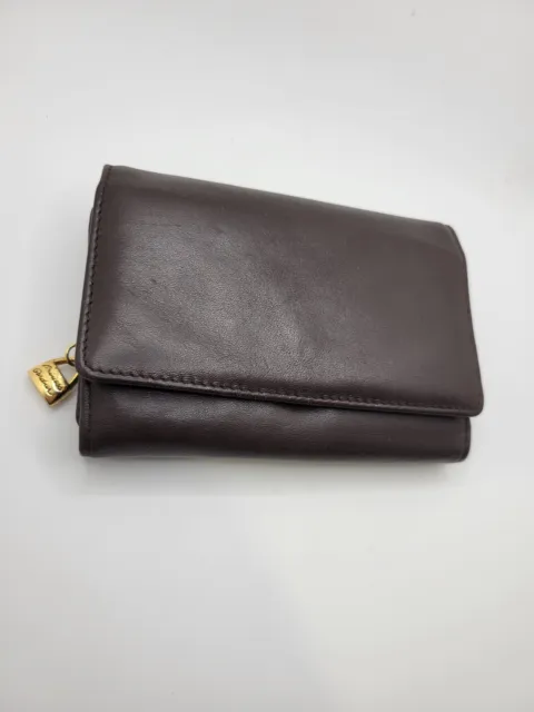 Vintage 1970's Princess Gardner Genuine Leather Wallet New
