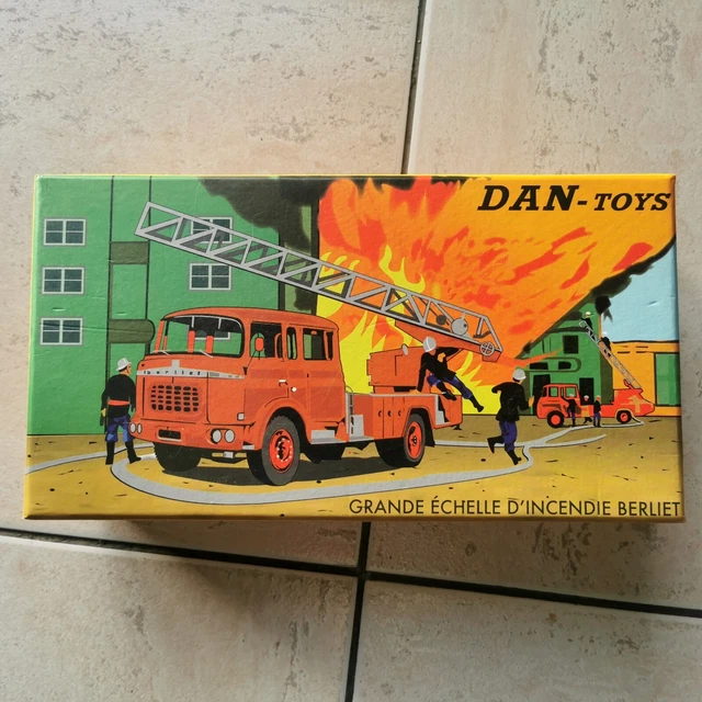 CAMION BERLIET GAK Grande &Eacute;chelle Pompiers R&eacute;f 568 Dinky Toys France 1