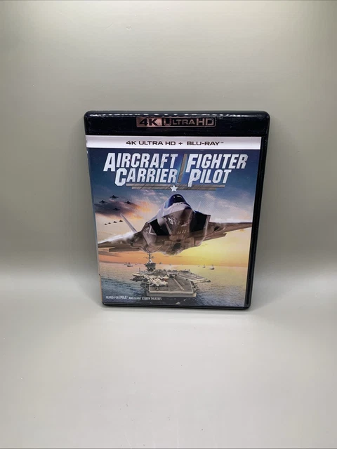 AIRCRAFT CARRIER / Fighter Pilot [Double Feature] (4K + Blu-ray) EUR 15 ...