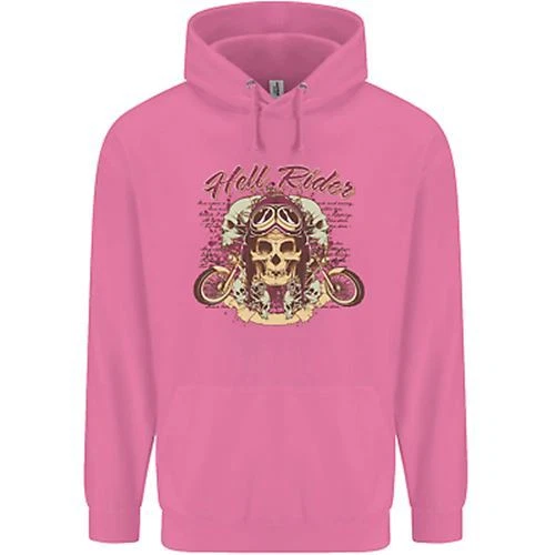 Felpa con cappuccio Hell Riders Moto Moto Biker Bambini Bambini 6