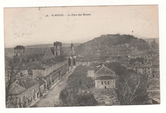 Cpa 55 - Saint-Mihiel: Place Des Monines (Meuse) Written 15-08-1922