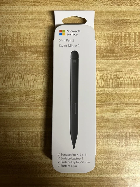 Microsoft Surface Slim Pen 2 - Matte Black - RETAIL - SEALED - BRAND NEW!! Microsoft Surface Slim Pen 2 - Matte Black - RETAIL - SEALED - BRAND NEW!!