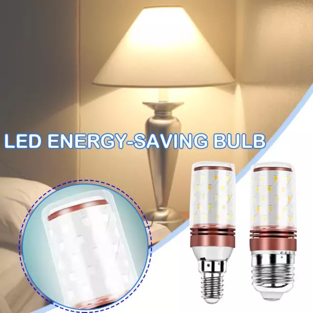 E27 E14 LED Mais Birne Licht Helle Kerzen Lampen Energiesparende Haushalt NEU