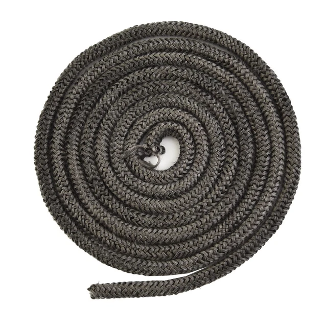Eastwook Résistant au Feu Étanchéité Corde Cheminée Noir Four Porte Rope