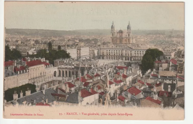NANCY - Meurthe & Moselle - CPA 54 - vue generale