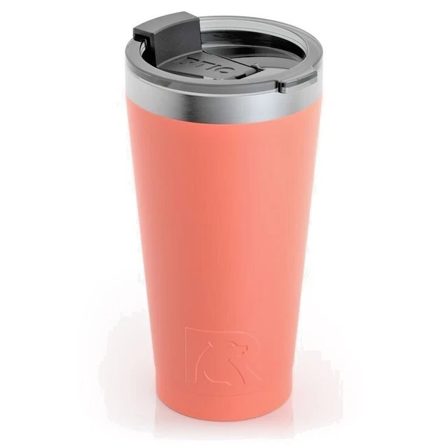 RTIC 16oz Vacuum-Insulated Stainless Steel Pint Tumbler - 4 Color Options