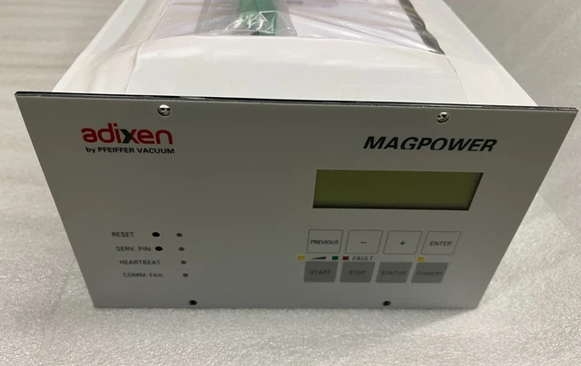 Adixen MagPower Turbo Pump Controller Pfeiffer Vacuum Turbo Molecular Control