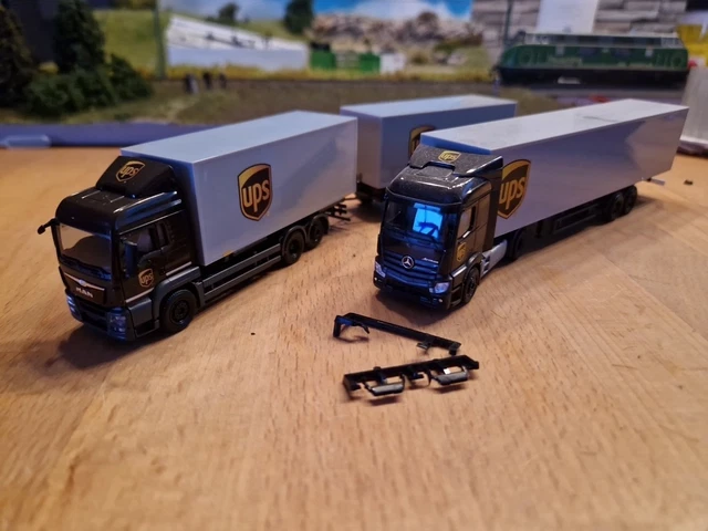 Modellini Trattori Herpa E Altri In Scala 1:87 - MAN, Volvo, MB, Scania - Per Ricambi O Non Funzionanti