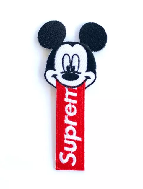 Disney Mickey Mouse Full Body Sew on Embroidered Applique Patch