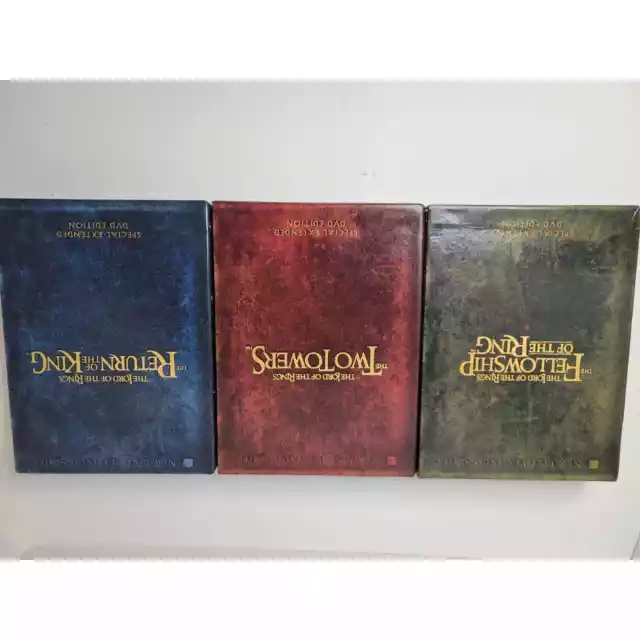 The Lord of the Rings Trilogy Special Extended Edition 12-DVD set - EXCELLENT