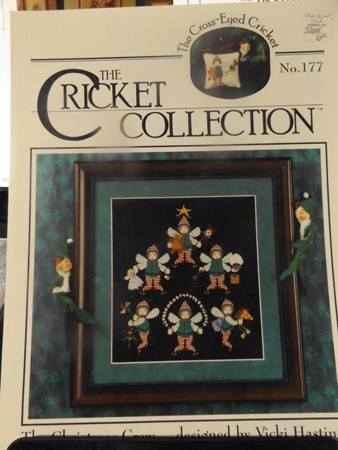 Counted cross stitch pattern leaflets misc