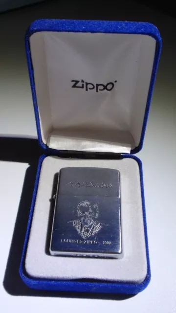 Zippo 200FL Founder's Lighter Blaisdell Founded 1932 Brand New Brushed Chrome