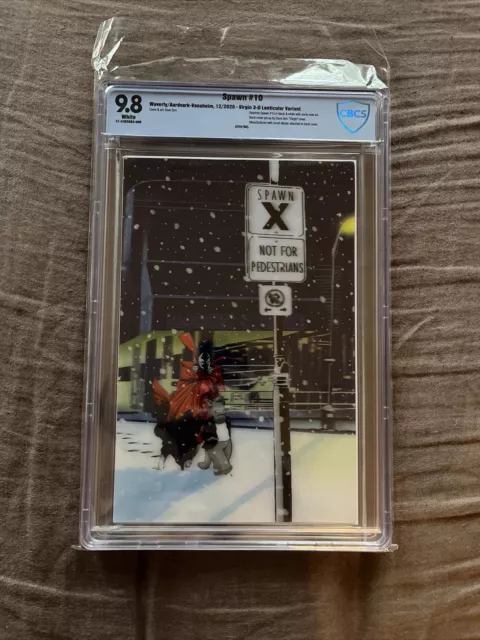 “Spawn” #10 CBCS 9.8 (2020 Image) 3D Lenticular Variant CGC Cerebus Dave Sim