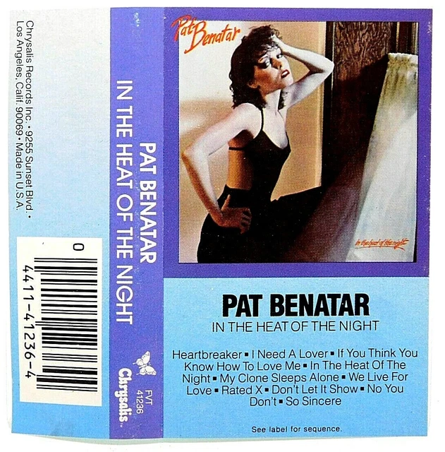 CASSETTE PAT BENATAR In The Heat