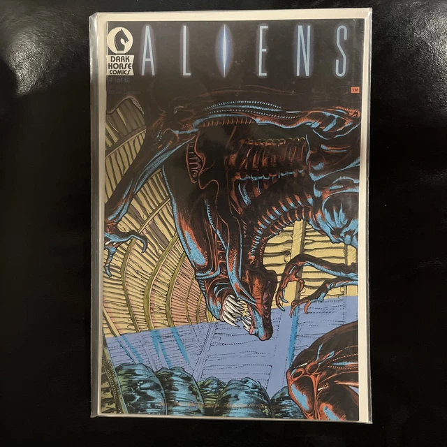 Aliens #4 VF/NM 1989 Dark Horse Comics 2nd Print HTF High-Grade 1st series key