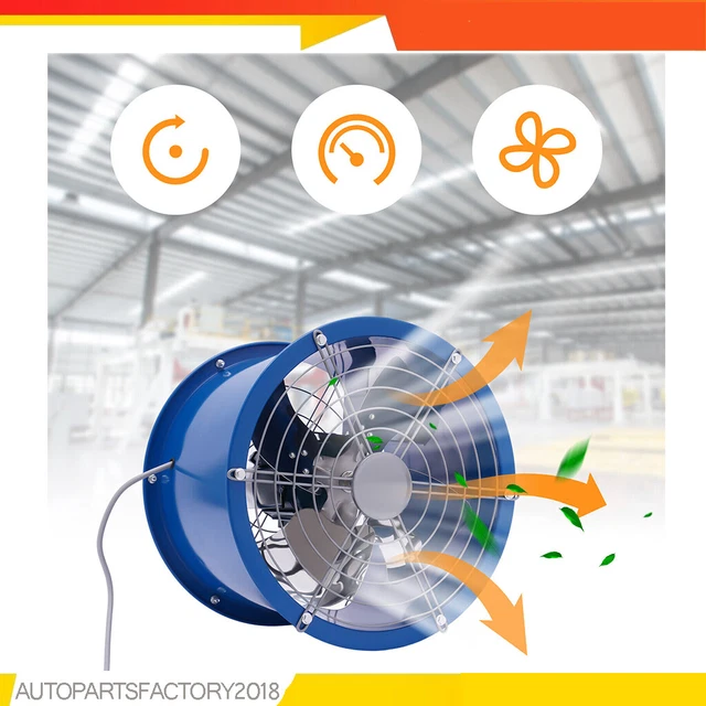 PORTABLE 16''EXTRACTOR FAN Blower Spray Booth Paint