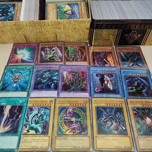 Yugioh 100 Cards All Holographic Holo Foil Collection Box! Great Deck Starter!