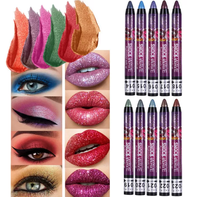 Maquillage Yeux Ombre Crayon Bâton Lèvre Crayon Multicolore Ombre à Paupières *