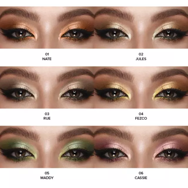 Euphoria Women Glitter Eyeshadow Liquid EyeLiner Eye Shadow Makeup Shimmer Eye 3