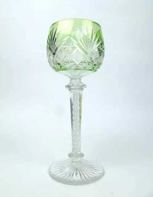 Rare Verres à Vin Romains Rome Josephinnenhütte Um 1900 Fadenglas Cristal B7