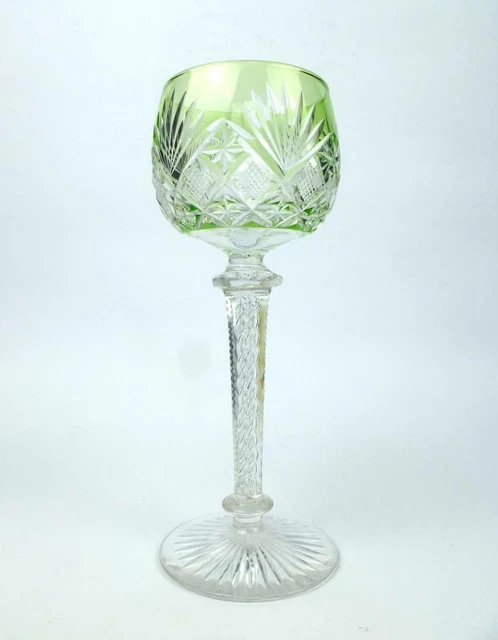 Rare Verres à Vin Romains Rome Josephinnenhütte Um 1900 Fadenglas Cristal B7