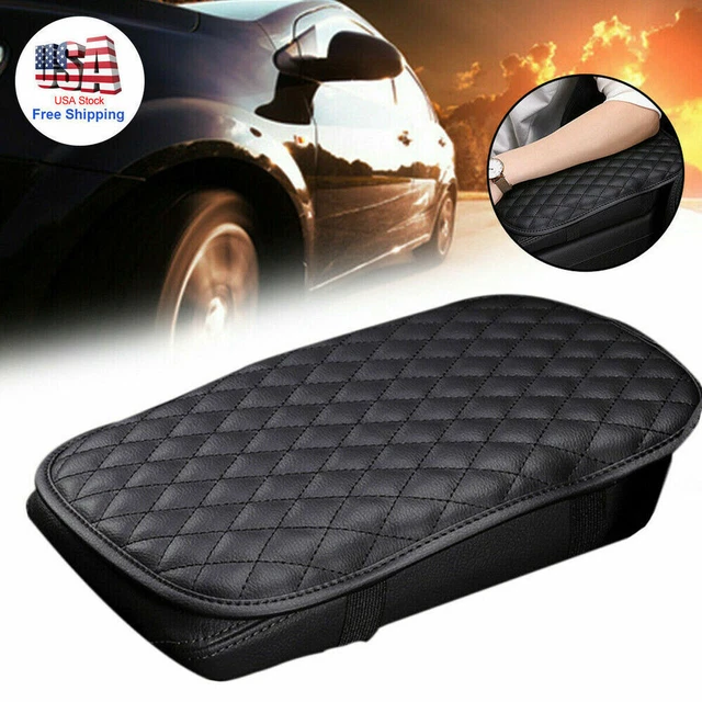 Auto Armrest Pad Cover Center Console Box PU Cushion Mat Car Accessory Durable