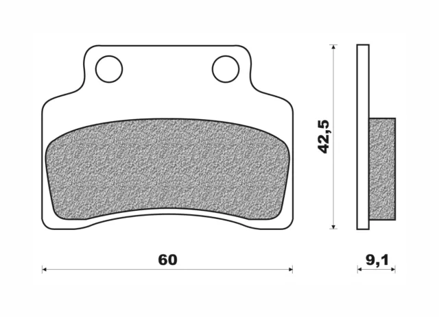 Série Plaquettes de Frein Avant Pour Moto Cpi- Generic- Keeway - Kymco - Peugeot