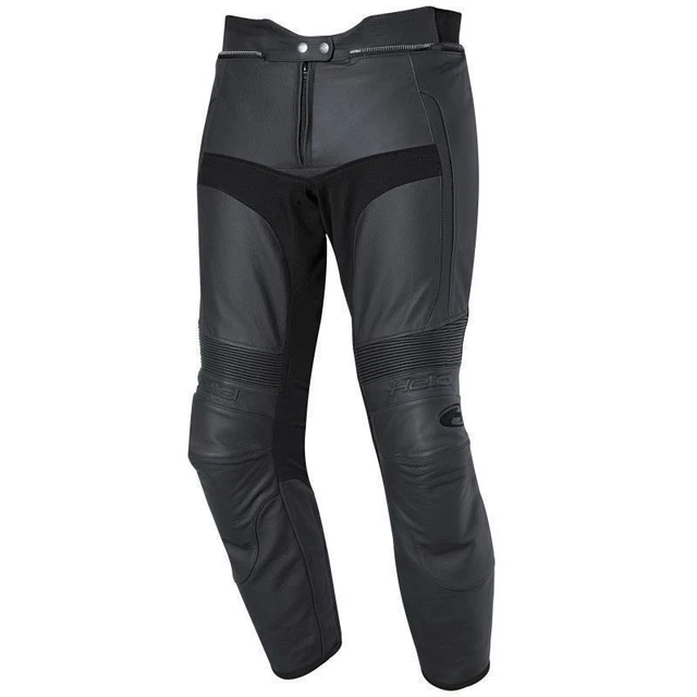 Held Turn Pantaloni di Pelle Motociclista Tour Nero Uomo